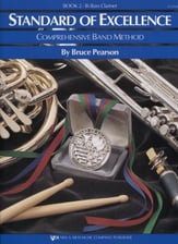 Standard of Excellence, Book 2 Flute band method book cover